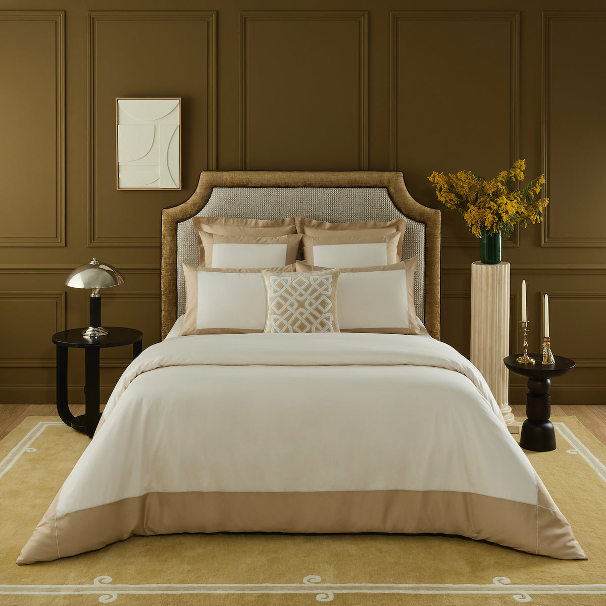 Apollon Dune Duvet Cover by Yves Delorme