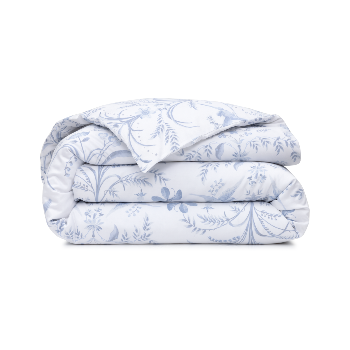 Herbier Celeste Organic Duvet Cover by Yves Delorme