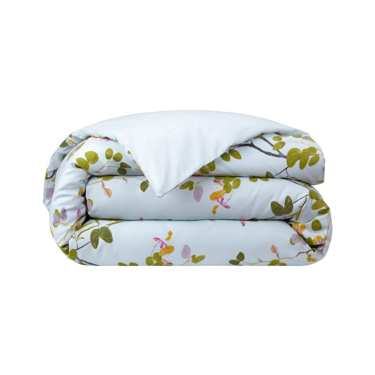 Yves Delorme Luciole Organic Cotton Duvet Covers at Fig Linens & Home - Folded 4