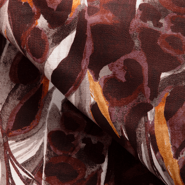 Fabric Swatch Caspia Mulberry - Ryan Studio Decorative Pillow from Kravet Couture Altuzarra Fabric 3