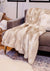 Faux Fur - Donna Salyers Fabulous Furs Winter Rabbit Blankets - Sofa View