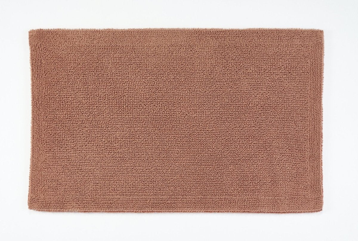 Fig Linens - Abyss & Habidecor Bay Bath Rug - Terracotta
