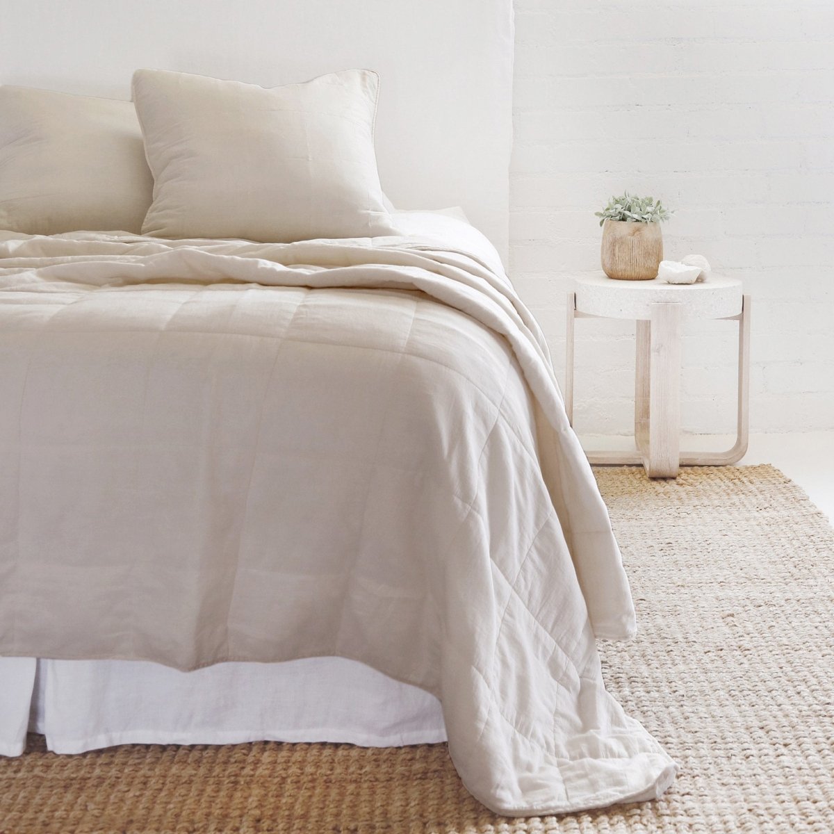 Pom Pom at Home - Antwerp Natural Coverlet Collection | Fig Linens