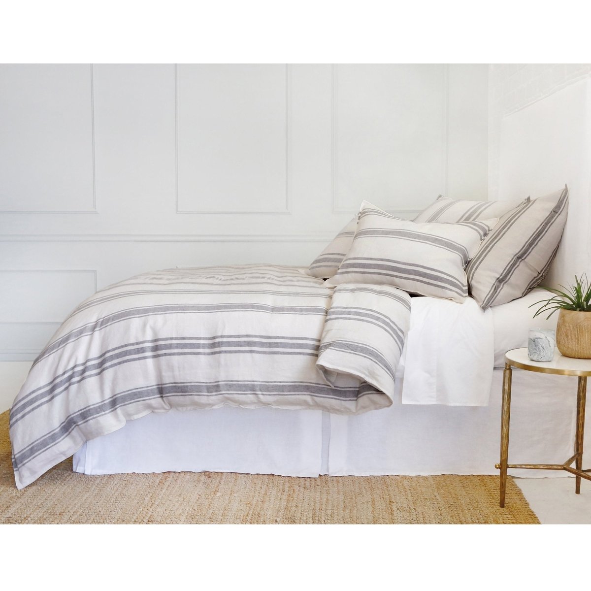Fig Linens - Pom Pom at Home Bedding - Jackson Linen Duvets and Shams