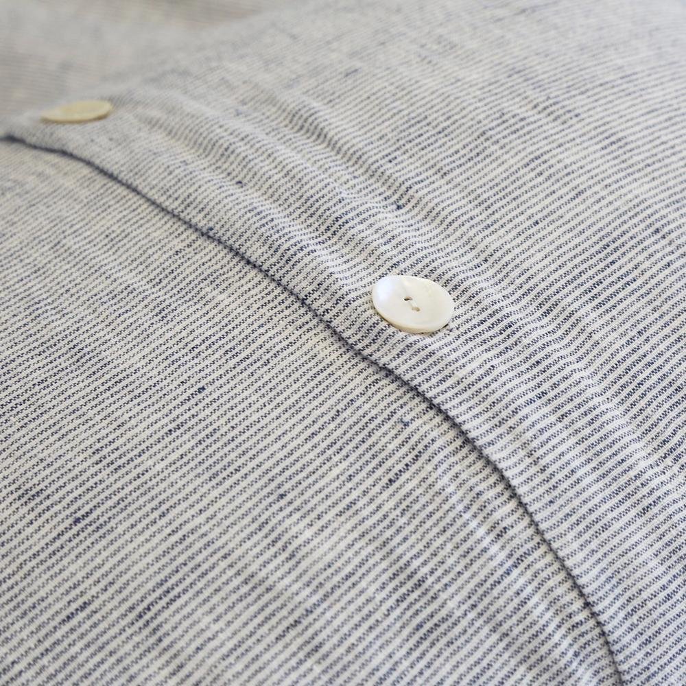 Fig Linens - Pom Pom at Home Bedding - Logan Linen Duvet, Sham with shell closure