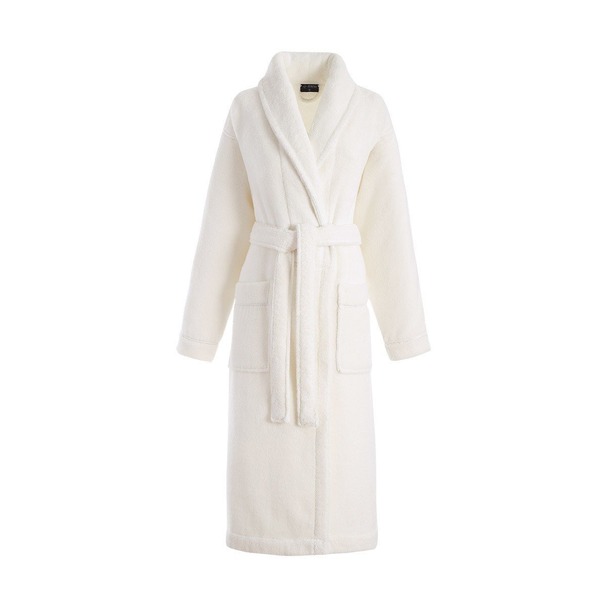 Caresse Ivory Bathrobe by Le Jacquard Français | Fig Linens