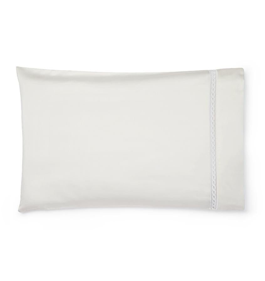 Fig Linens - Millesimo Bedding Collection by Sferra - Ivory pillowcase