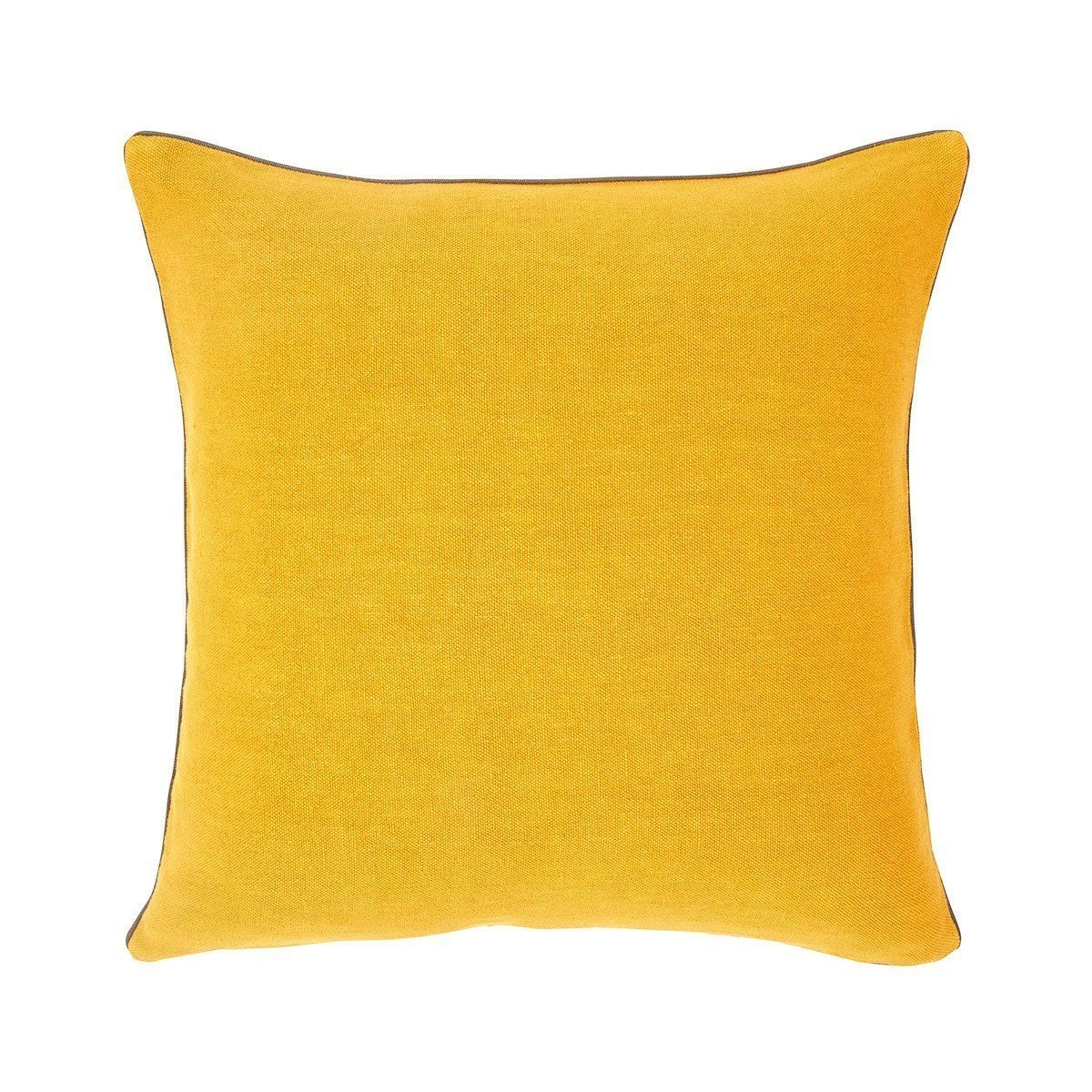 Pigment Jaune D'or Yellow Throw Pillow by Iosis | Fig Linens - Front
