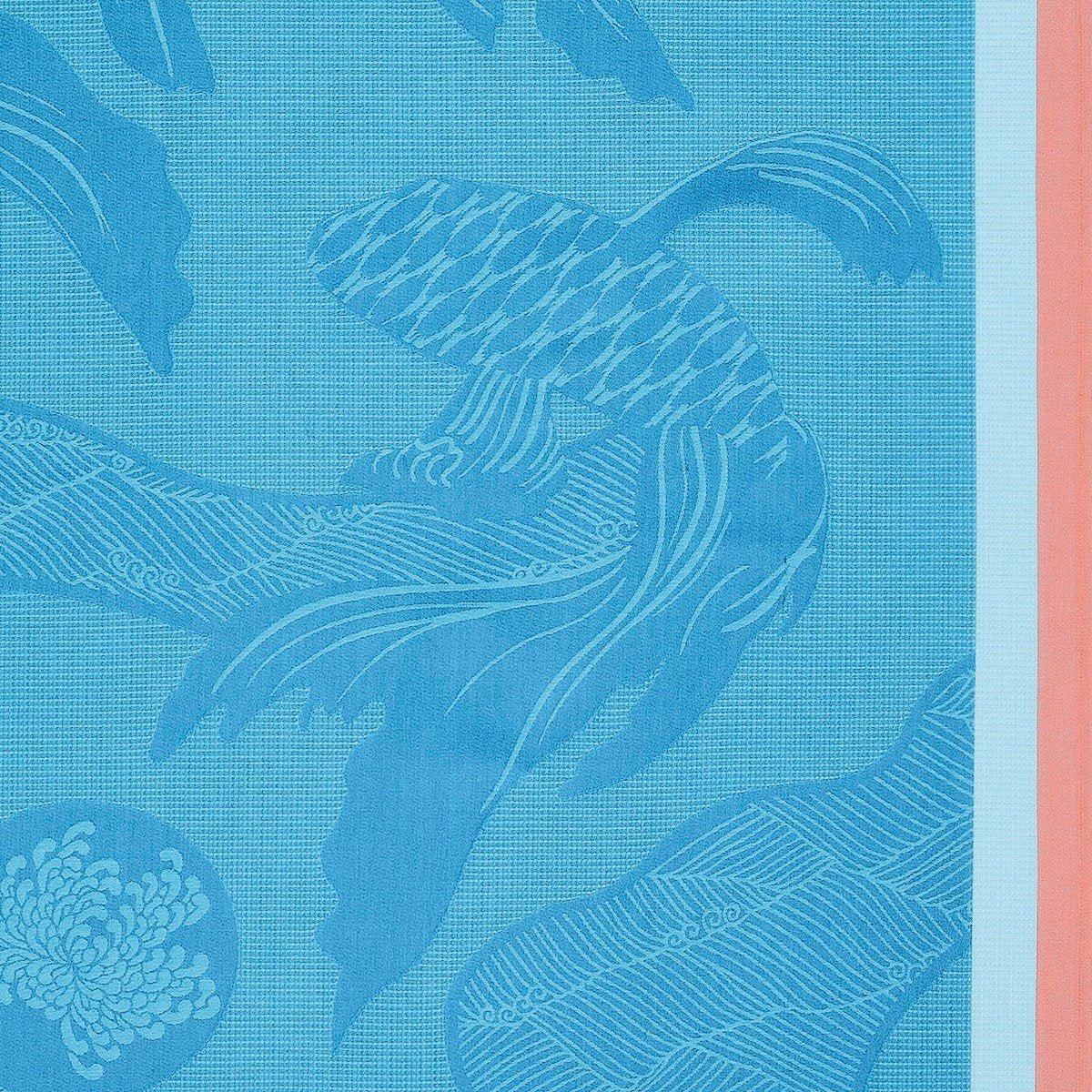 Océanique Beach Towel by Le Jacquard Français Fig Linens Blue