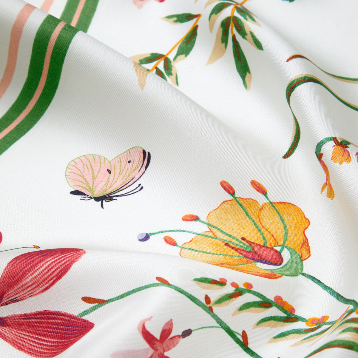 Botanic Silk Scarf by Yves Delorme