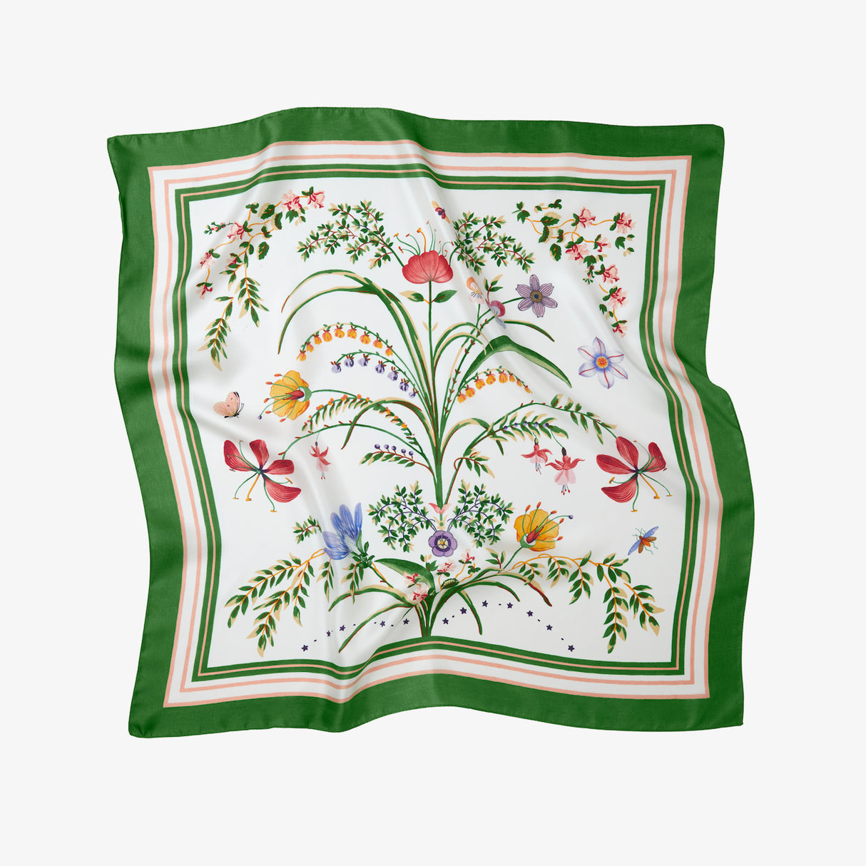 Botanic Silk Scarf by Yves Delorme