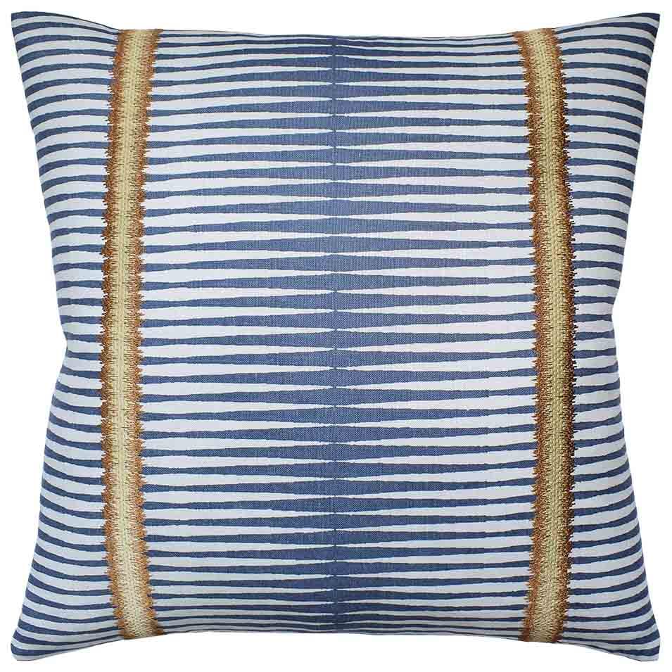 Throw Pillow - Frenzy Stripe Blue Ridge Decorative Pillow - Ryan Studio
Stroheim