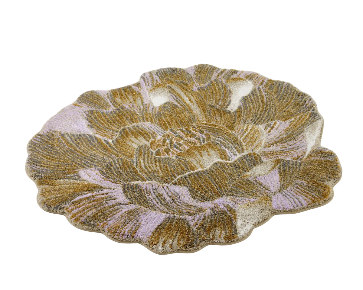 Golda 39" Diameter Gold 800 Abyss Bath Rug