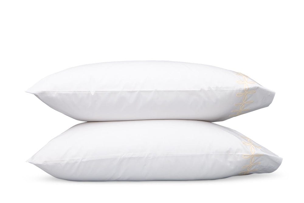 Gordian Knot Truffle Pillowcases | Matouk bedding at Fig Linens and Home