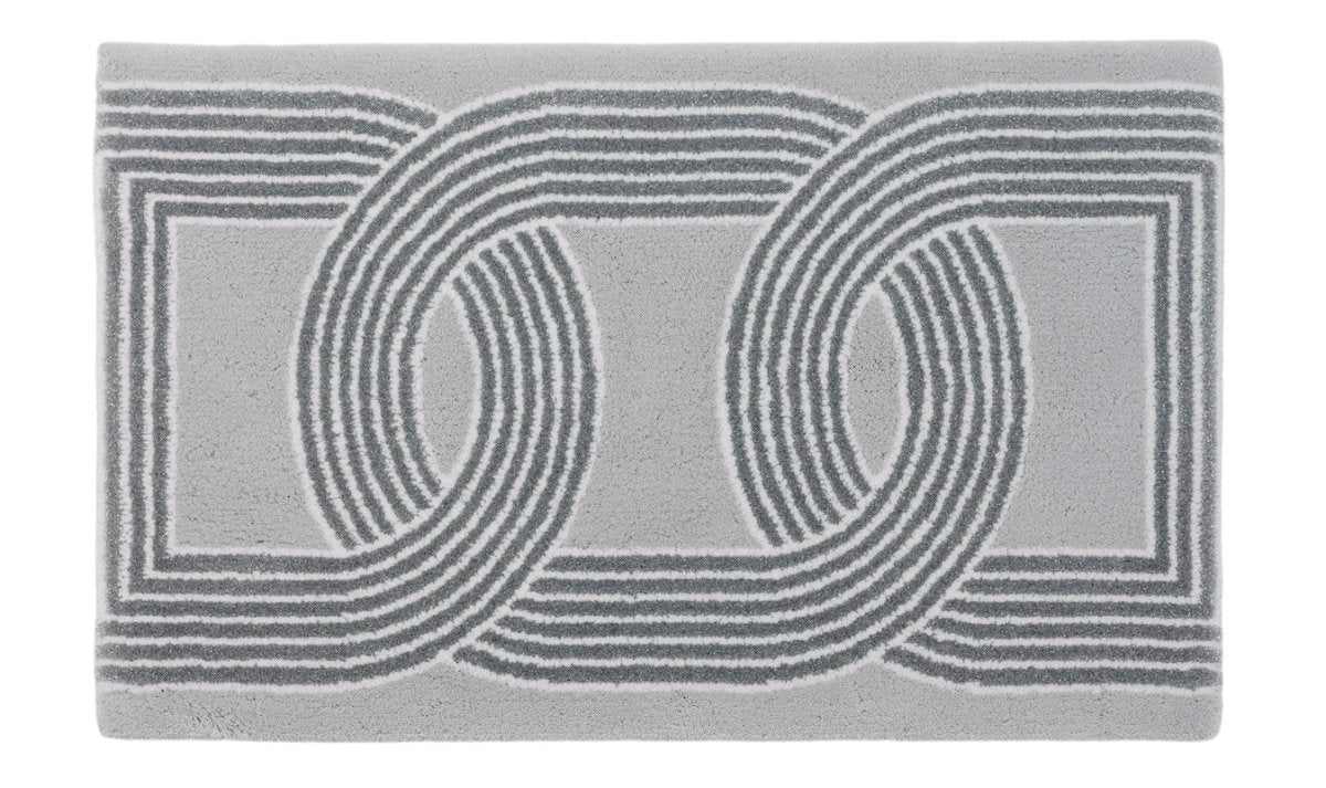 Habidecor Rug - Deauville Small Silver Bath Rug by Abyss Habidecor | Color 900 - Limited Edition 1