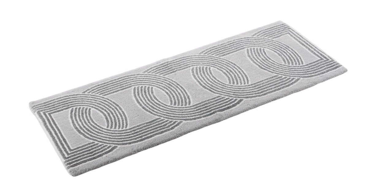 Habidecor Runner Rug - Deauville Long Runner Silver 900 Bath Rug by Abyss | Limited Edition 3