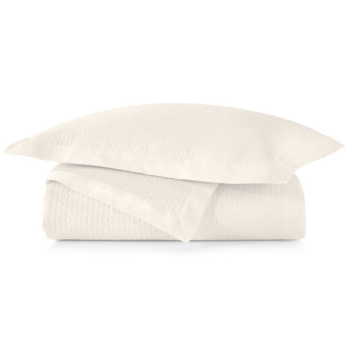 Peacock Alley - Hamilton Pearl Coverlet and Shams | Fig Linens and Home