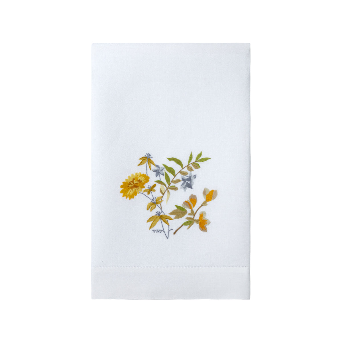 Fleurs Dahlia Guest Towel by Yves Delorme Couture