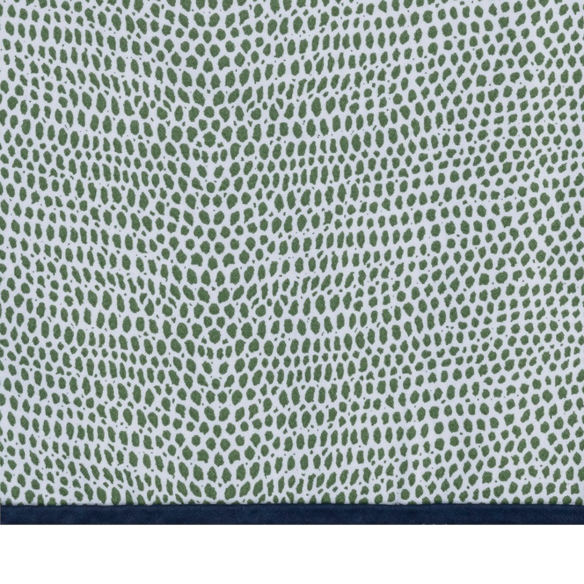 Jasper Fabric Swatch Green - Matouk Cotton Pajamas - PJ's at Fig Linens and Home