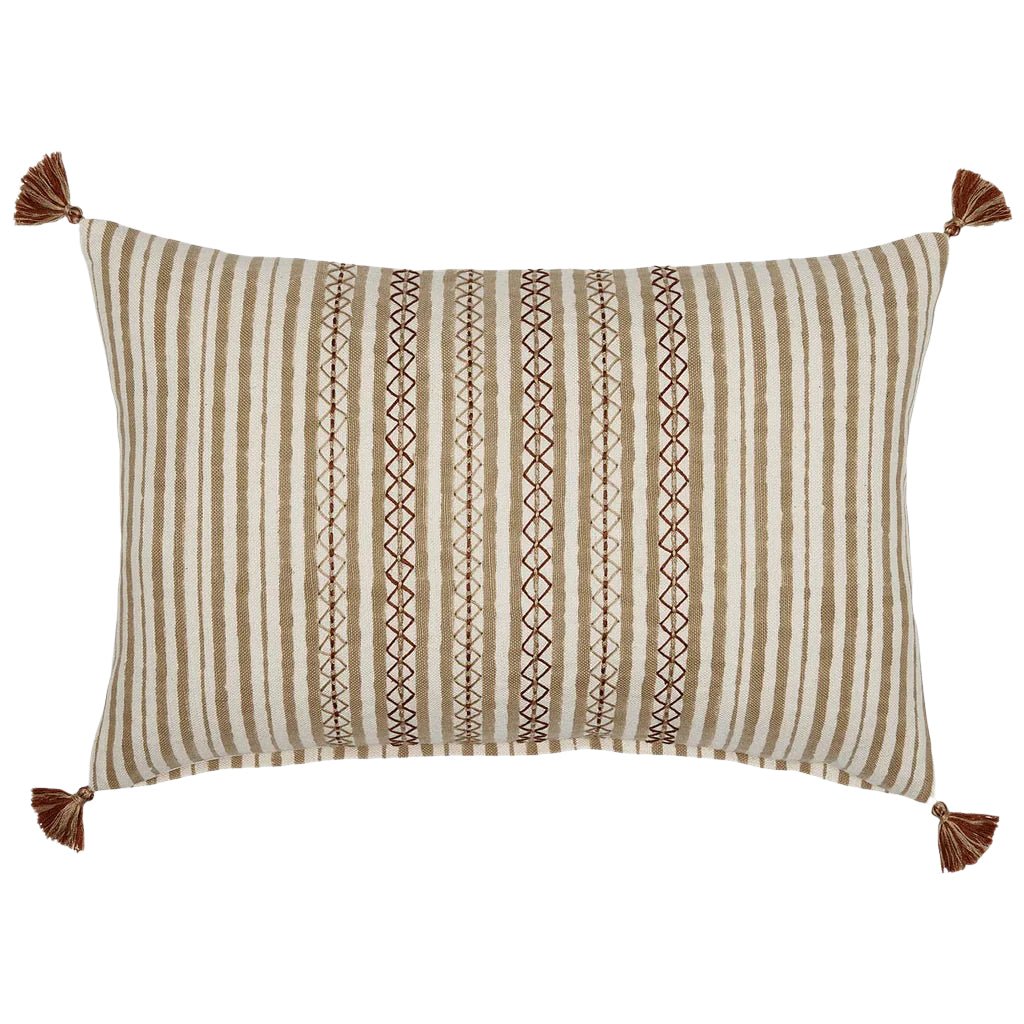 John Robshaw Kidney Lumbar Pillow BhuvSand Pillow | Fig Linens and Home Front