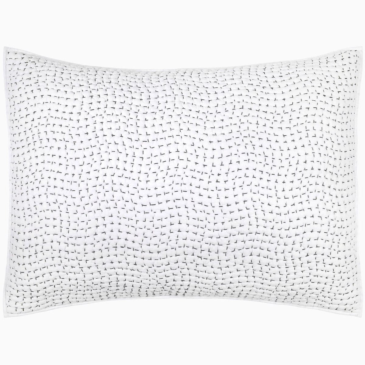 Pillow Sham - John Robshaw Textiles Handstitched Quilted at Fig LInens and Home