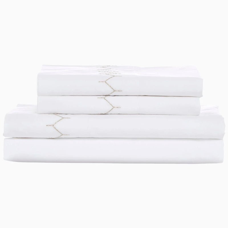Stitched Sand Sheet Sets - John Robshaw at Fig Linens and Home