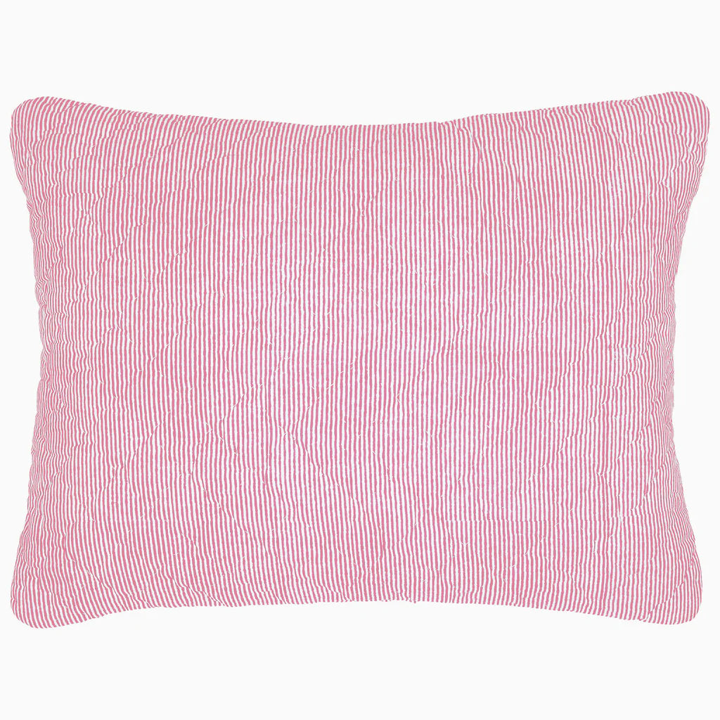 Pillow Sham - John Robshaw Nandi Azalea Quilted Bedding at Fig Linens and Home