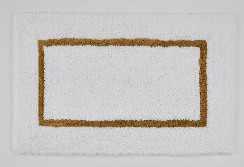Karat 27x47 Gold 800 Bath Rug by Abyss at Fig Linens and Home Close