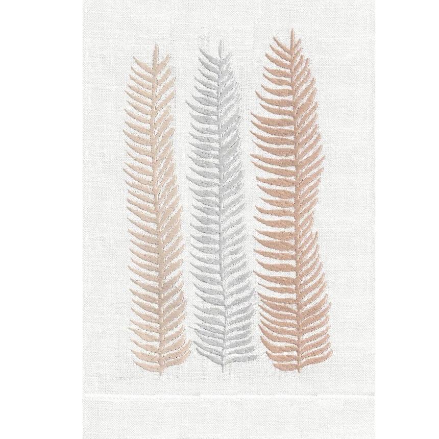 Peach Kelp Linen Guest Towels | Fig Linens and Home