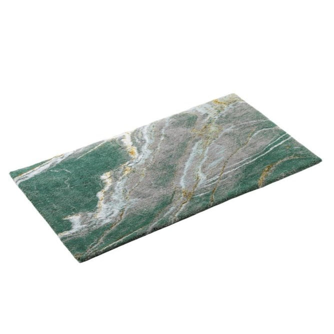 Habidecor Abyss Bath Rugs - Lipari 27x24 Evergreen 280 Bath Mats & Rugs - Fig Linens and Home 5