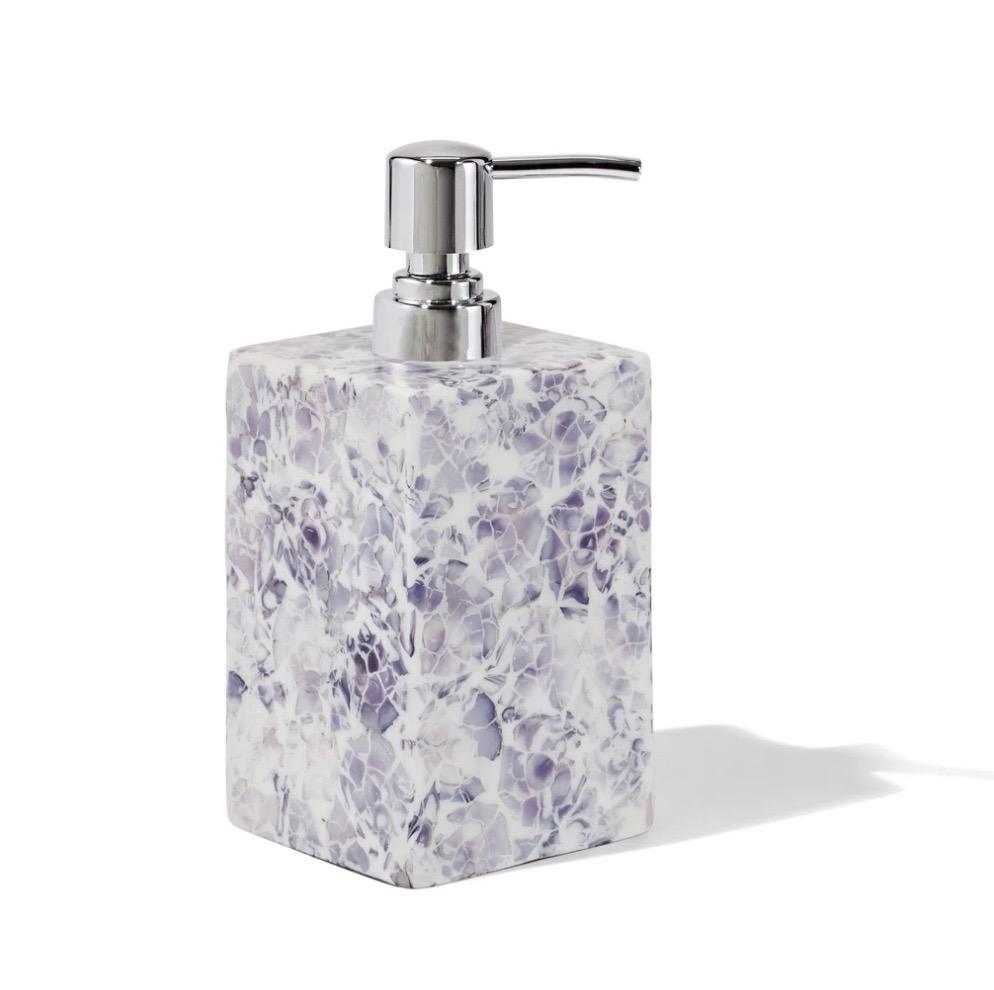 LaDorada Coralina Soap Dispenser by LaDorada - 2.8" x 2.8" x 7.5" Coralina at FIG LINENS AND HOME - 1
