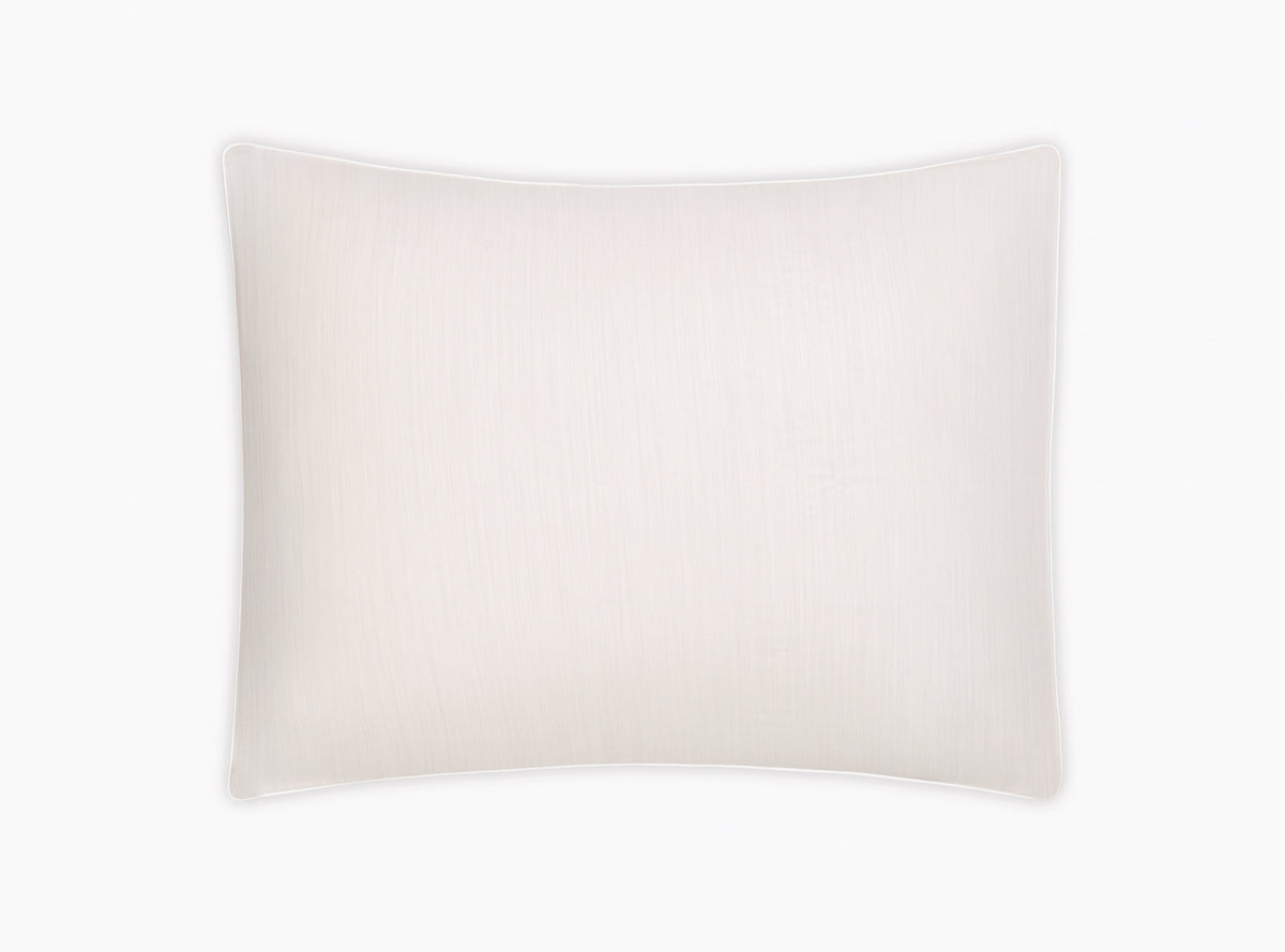 Lana Melange Café au Lait Sham | Matouk at Fig Linens and Home