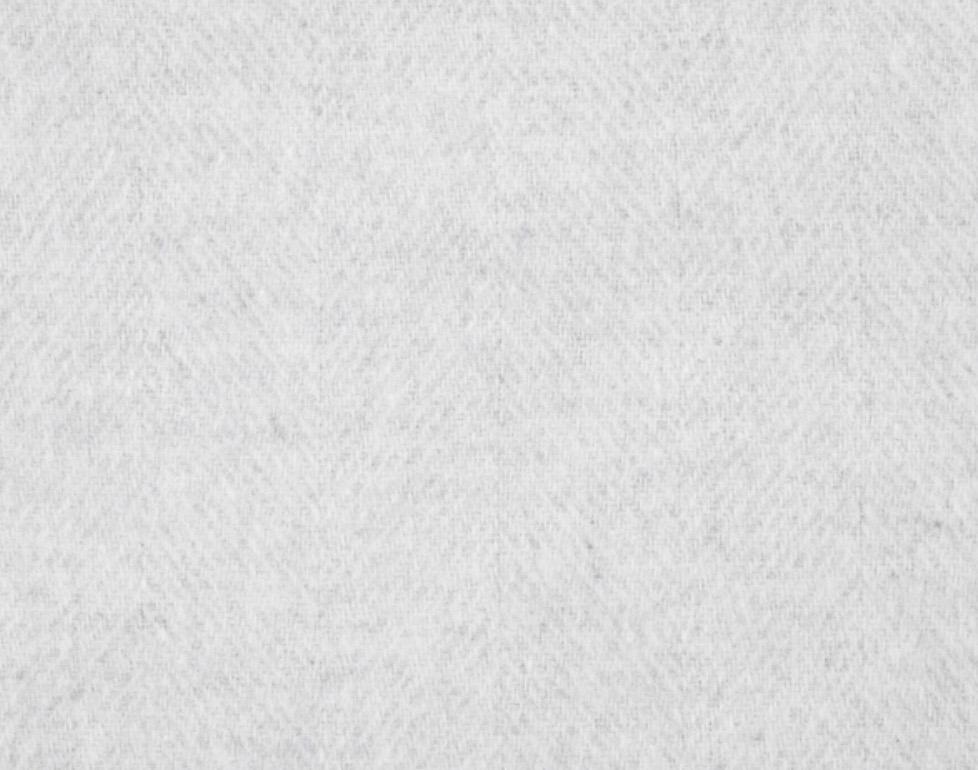 Italian Herringbone Silver Swatch of Throw Blanket | Lands Downunder at Fig Linens