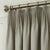 Drapery Panels - Aura Fabric with Cinch Pleat Finish - Legacy Home at Fig Linens and Home