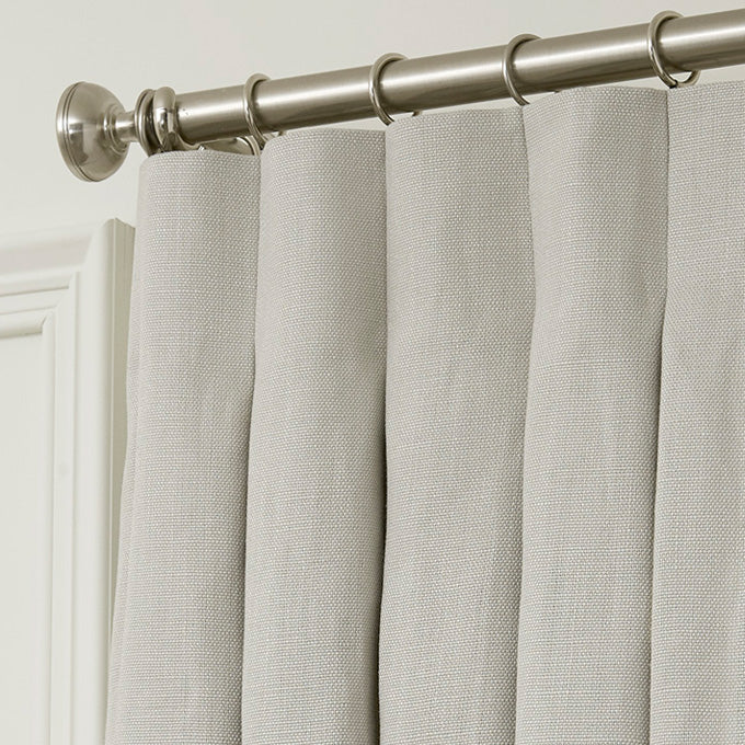 Drapery Panels - Aura Fabric with Inverted Box Pleat Finish - Legacy Home at Fig Linens and Home