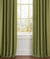 Aura Drapery Panels by Legacy Home - Shown in Wasabi on Window