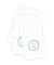Matouk Carta Linens Guest Towels - Monogrammed in Letter Q