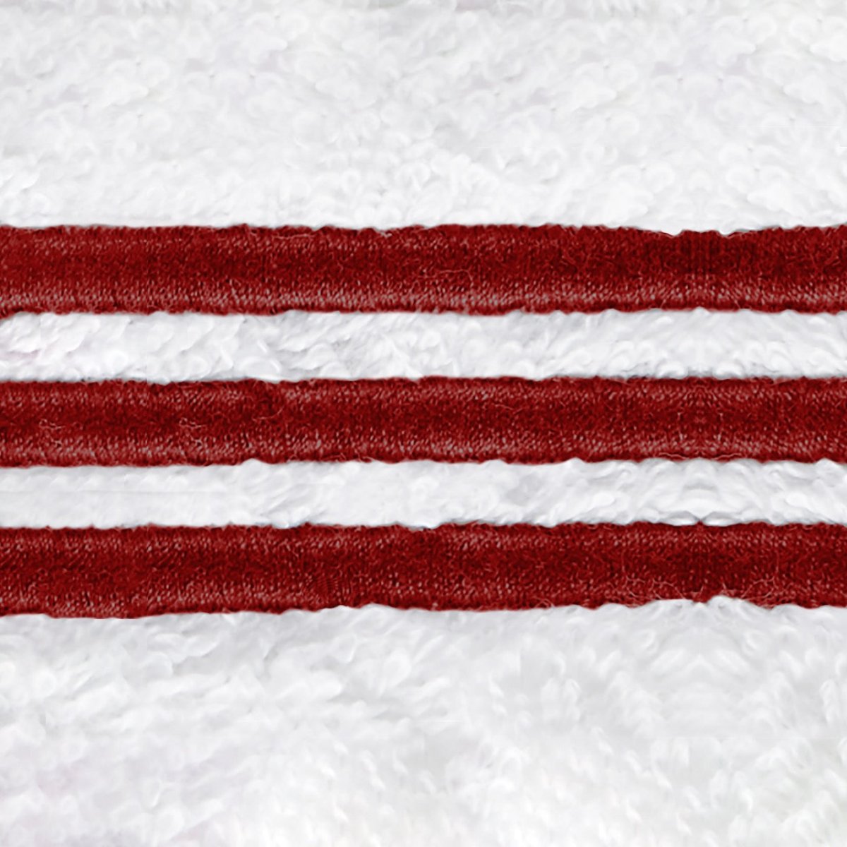 Swatch of Bel Tempo Red Bath Towels | Matouk at Fig Linens and Home