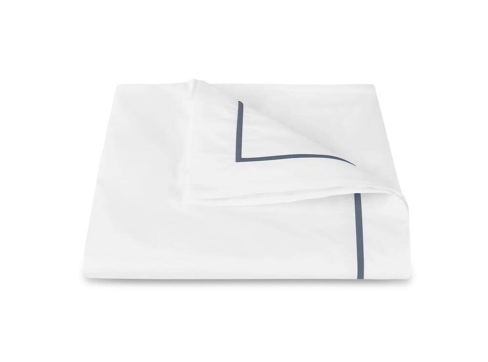 Matouk Bergamo Baltic Duvet Cover | Fig Linens