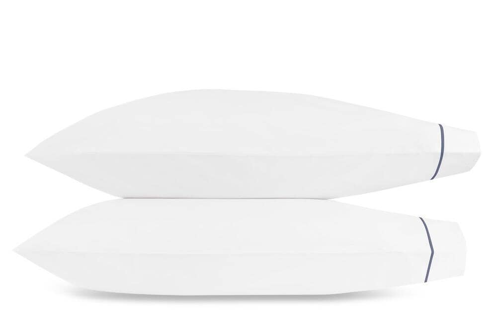 Matouk Bergamo Baltic Pillowcases | Fig Linens