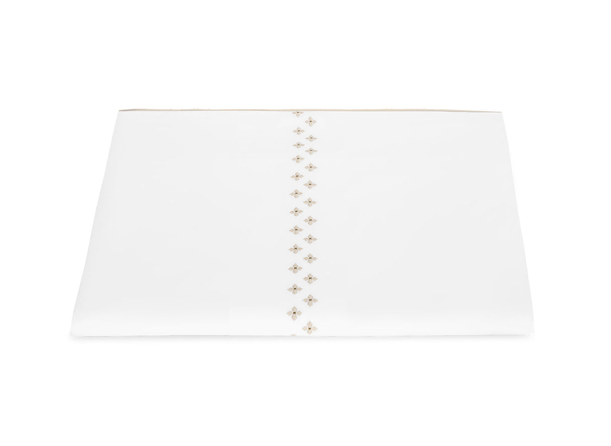 Matouk Casablanca Duvet Cover in Dune at Fig Linens and Home