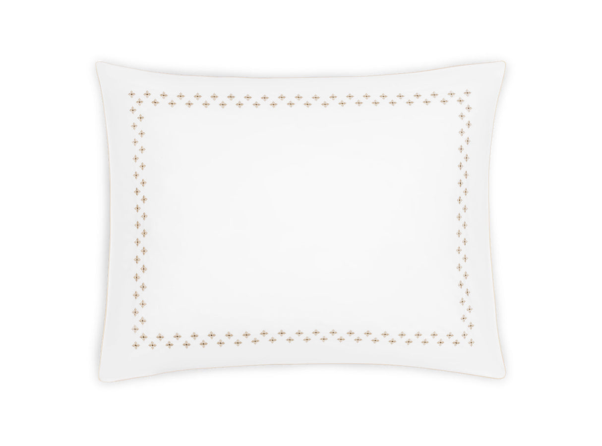 Matouk Casablanca Pillow Sham in Dune at Fig Linens and Home