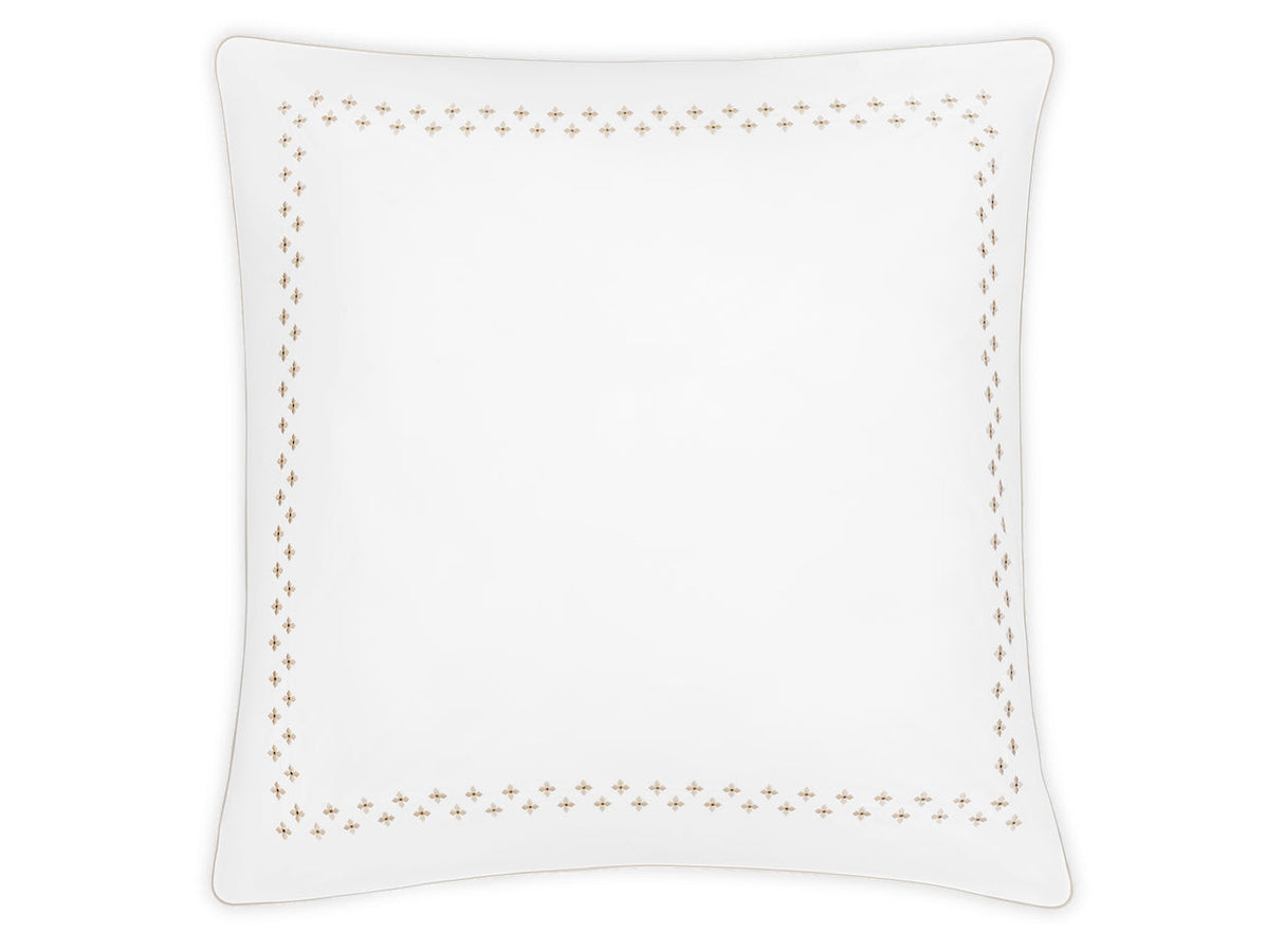 Matouk Casablanca Euro Sham in Dune at Fig Linens and Home