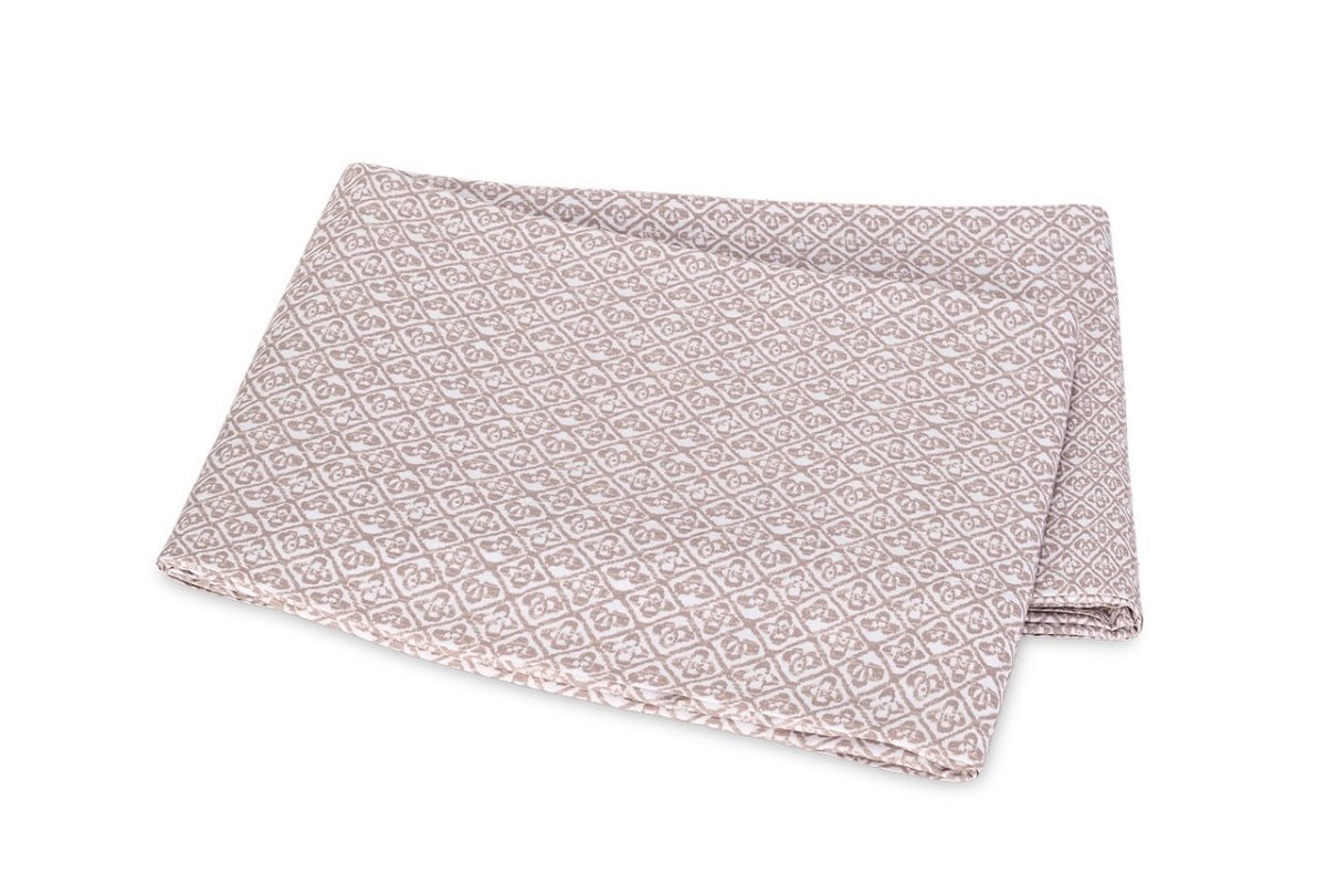 Flat Sheet - Matouk Schumacher Catarina Dune Bedding at Fig Linens and Home