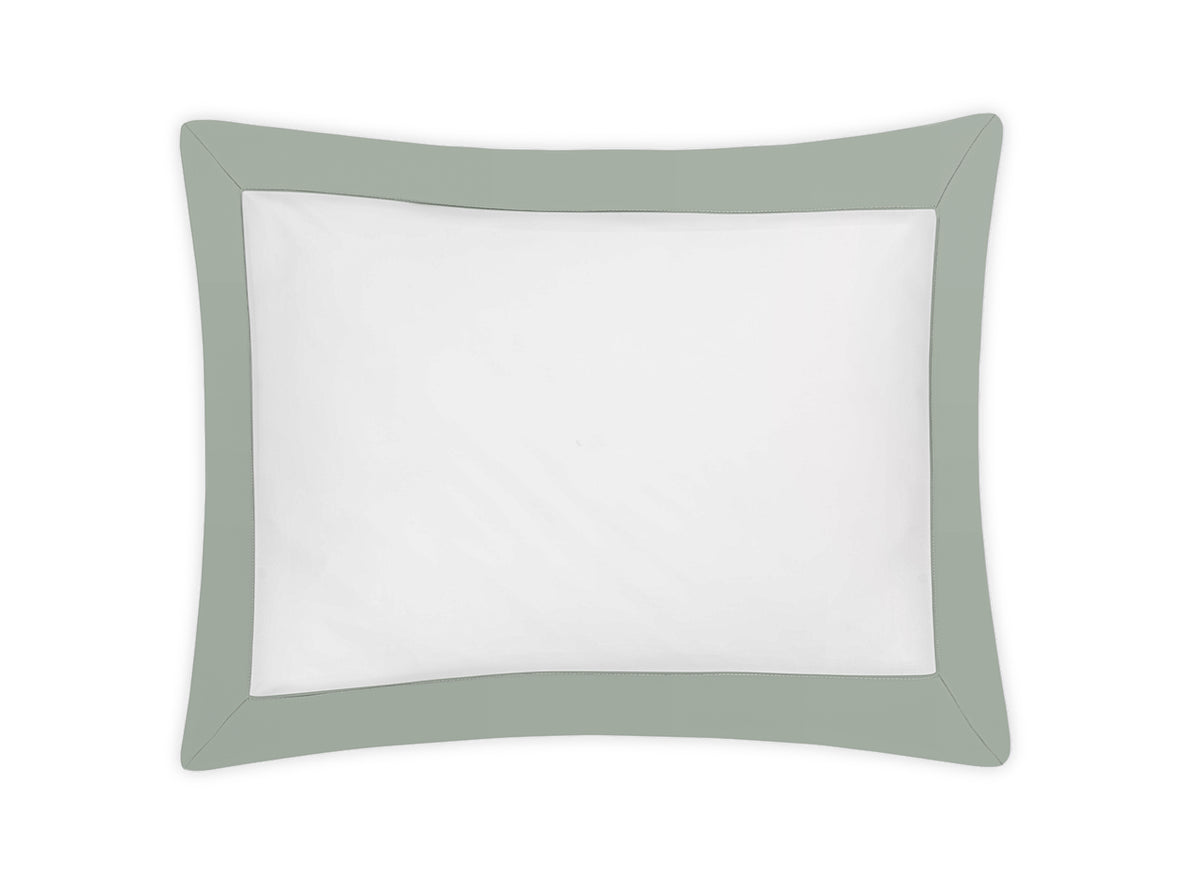 Pillow Sham - Matouk Emory Pillow Sham in Celadon at Fig Linens and Home