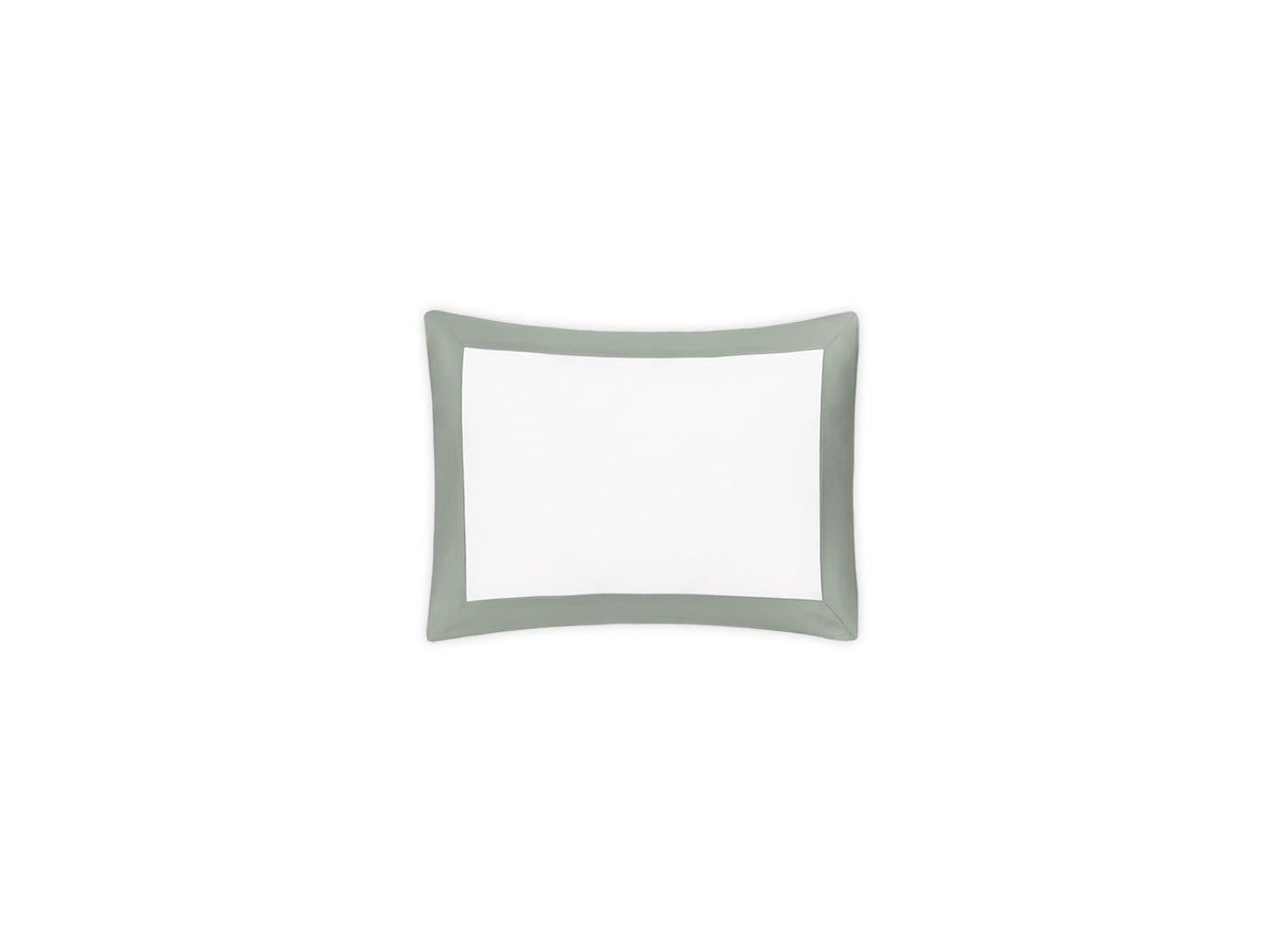 Boudoir Sham - Matouk Emory Pillow Sham in Celadon at Fig Linens and Home