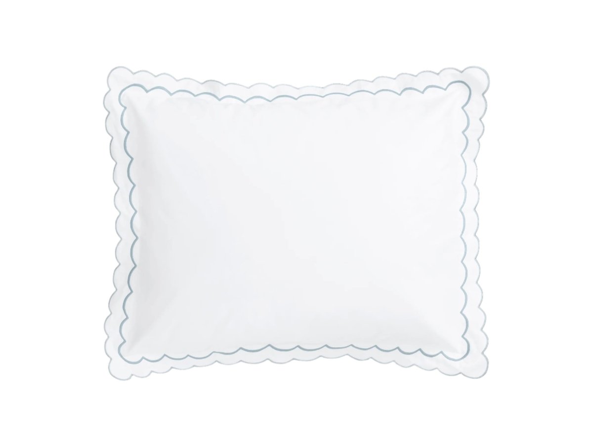 Matouk India Ceylon Duvets & Shams by Matouk - Pool King Sham 21 x 36 with 2" flange at FIG LINENS AND HOME - 26