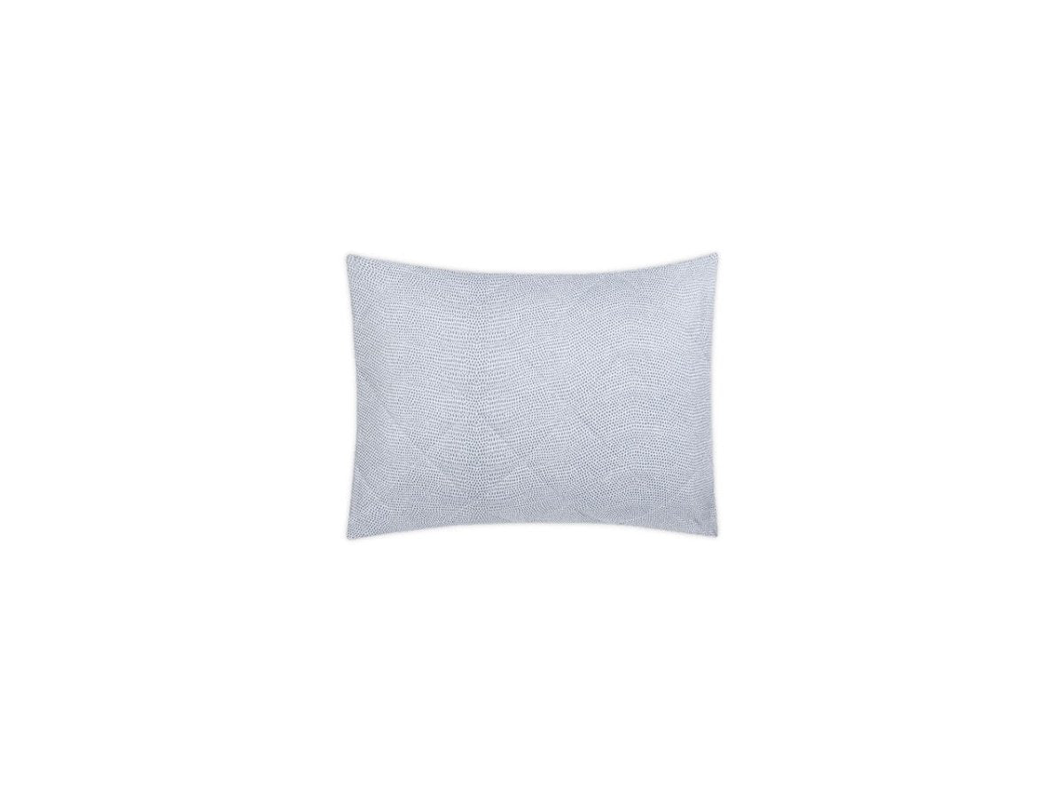 Matouk Jasper Quilted - Hazy Blue Quilted Boudoir Sham at Fig Linens and Home