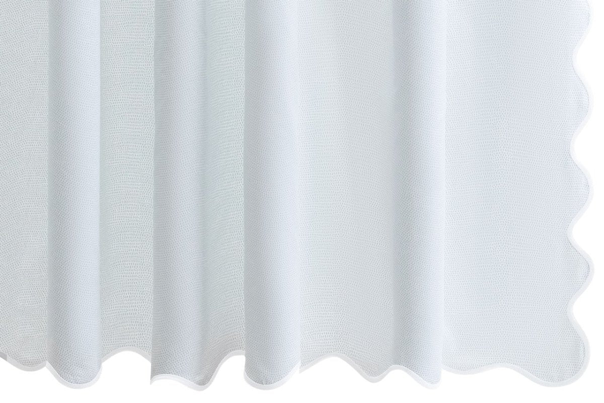 Jasper Shower Curtain 72 x 72 Pool | Matouk at Fig Linens and Home