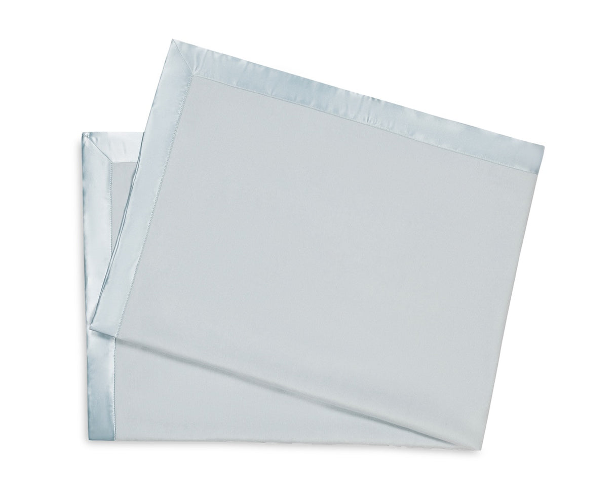 Pool Baby Blanket - Matouk Dream Modal Little Blanket at Fig Linens and Home - Folded View